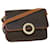 Céline CELINE Macadam Canvas Shoulder Bag PVC Leather Brown Auth 53340  ref.1072401