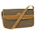 GUCCI Micro GG Canvas Shoulder Bag Beige Auth ar8365 Brown Cloth  ref.1072681