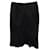 Alaïa Alaia Knee-Length Skirt in Black Wool  ref.1072737