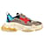 Tênis Balenciaga Triple S em poliéster multicolorido taupe Impressão em python  ref.1072740