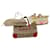 Coach Signature Shoulder Bag Canvas Leather 3Set Beige Red Auth ar9784 Brown  ref.1072794