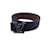 Louis Vuitton Reversible Blue Brown LV Tilt Buckle Belt Size 100/40 Leather  ref.1072800