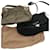 Coach Signature Shoulder Bag Canvas Leather 3Set Black Brown gray Auth 44682 Cloth  ref.1072857