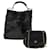 BALLY Shoulder Hand Bag Leather 2Set Black Navy Auth bs5144  ref.1072890