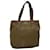 PRADA Hand Bag Nylon Beige Auth ac1161 Brown  ref.1072892