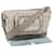 Céline CELINE Salky Pattern Shoulder Bag Ai Tominaga PVC Leather Gray Auth ac919 Grey Synthetic Leatherette  ref.1072963