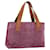 Céline CELINE C Macadam Canvas Hand Bag Pink Auth bs5460 Cloth  ref.1073003
