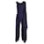 Max Mara Jumpsuit in Navy Blue  Synthetic Triacetate  ref.1073085