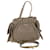 PRADA Hand Bag Leather 2way Gray Auth am4052 Grey  ref.1073218