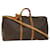 Louis Vuitton Monogram Keepall Bandouliere 60 Boston Bag M41412 LV Auth 48945 Brown Cloth  ref.1073845