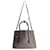 Prada Double Handle Tote Bag in Grey Saffiano Leather   ref.1074002