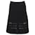 Hugo Boss Ribbed Open Knit Skirt in Black Cotton  ref.1074084