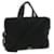 PRADA Hand Bag Nylon Black Auth ro617  ref.1074103
