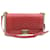 CHANEL Boy Chanel Matelasse Chain Flap Shoulder Bag Leather Red CC Auth knn010  ref.1074110
