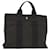 Hermès HERMES Her Line Hand Bag PM Canvas Gray Auth 50432 Grey Cloth  ref.1074120