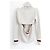 Rosie Assoulin Hold My Bolero Cabrio-Pullover. Creme - Ansicht 4