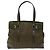 PRADA Borsa A Spalla Nylon Pelle Verde Auth ep1747 - vista 2