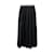 Prada Stone Embellished Pleated Skirt Black Silk  ref.1074920
