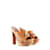 GUCCI  Sandals T.eu 37 leather Brown  ref.1074931