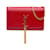 SAINT LAURENT HandbagsLeather Red  ref.1074962