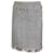 Chanel navy blue / ivory / Tan Multi Metallic Detail Woven Chevron Wool Knit Skirt Multiple colors  ref.1074967