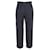 Pantalon cheville plissé à fines rayures Chloé en laine vierge bleu marine  ref.1075150