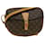 LOUIS VUITTON Monogram Jeune Fille GM Shoulder Bag Vintage M51225 LV am2750g Brown Cloth  ref.1075268