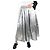 Weekend Max Mara Silver metallic midi skirt  - size UK 8