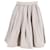 Miu Miu A-Line Skirt in Beige Cotton  ref.1075659