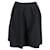 Miu Miu A-Line Skirt in Black Cotton  ref.1075663