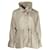 Parka corto Moncler Deel con coulisse in vita in nylon beige Poliammide  ref.1075689