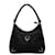 Gucci Hobo-Tasche „Abbey“ aus GG Canvas mit D-Ring 130738 Schwarz Leinwand  ref.1075714