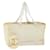CHANEL Matelasse Chain Shoulder Bag Straw White CC Auth yk8642 Wood  ref.1076165