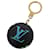 LOUIS VUITTON Monograma Lona Multicolorida Porta-chaves Astropill M51912 Auth ac2215 Preto  ref.1076267