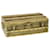 LOUIS VUITTON Fermacarte metallo Gold Tone LV Auth 41942  ref.919834