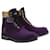 Timberland Boot Golden Purple Suede Leather  ref.1075460