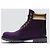 Botas Timberland Premium 6 polegadas Hip-Hop Royalty 50th Birthday Douradas Roxas Dourado Roxo - vista 4