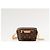 Louis Vuitton Monogramma LV Mini Bumbag nuovo Marrone - vista 3