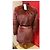 Abrigo Sonia Rykiel de pelo sintético Rojo marrón Talla 36 Marrón oscuro - vista 3
