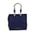 Gianni Versace VINTAGE 1991 Bolsa de mão de metal com contas azul Andy Warhol Lona  ref.1076507
