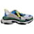 Balenciaga Triple S Sneakers aus mehrfarbigem Leder, Wildleder-, und Netz Mehrfarben  ref.1076959