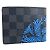 Louis Vuitton Corda Damier Graphite Slender N41679 Nero - vista 4