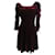 Burgunderrotes Samtkleid Bliss Velvet THE KOOPLES T. 36 fr Bordeaux  ref.1077077