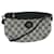 GUCCI GG Canvas Shoulder Bag PVC Leather Gray Navy 904.02.020 Auth yk8603 Grey Navy blue  ref.1077347