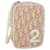 Bolsa de lona Christian Dior Trotter rosa Auth bs8415  ref.1077381