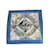 Hermès HERMES  Silk handkerchief T.  silk Blue  ref.1077577