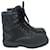 MONCLER  Ankle boots T.eu 38 Suede Black  ref.1077580