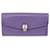 Bulgari Purple Serpenti Forever Continental Wallet Leather  ref.1077601