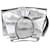 Tom Ford Bolso de hombro plateado futurista con cremallera Plata Cuero  ref.1077659