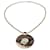 Chopardissimo Diamond Pendant Necklace Golden Metal  ref.1077682